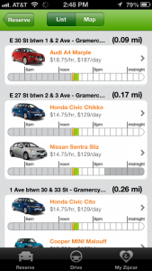 zipcar app