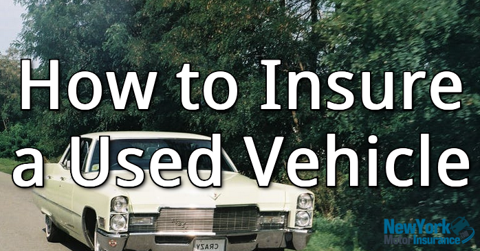 insure used vehicle