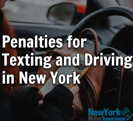 Penalties for Texting and Driving in New York
